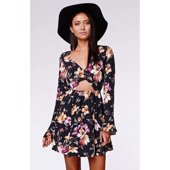 Kendall & Kylie Dresses & Skirts - Kendell &. Kylie | Floral Print Dress